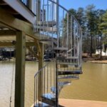 Adjustable Aluminum Spiral Staircase