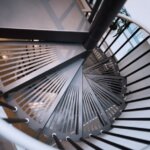 Metropolitan Home with Modern Black Staircase