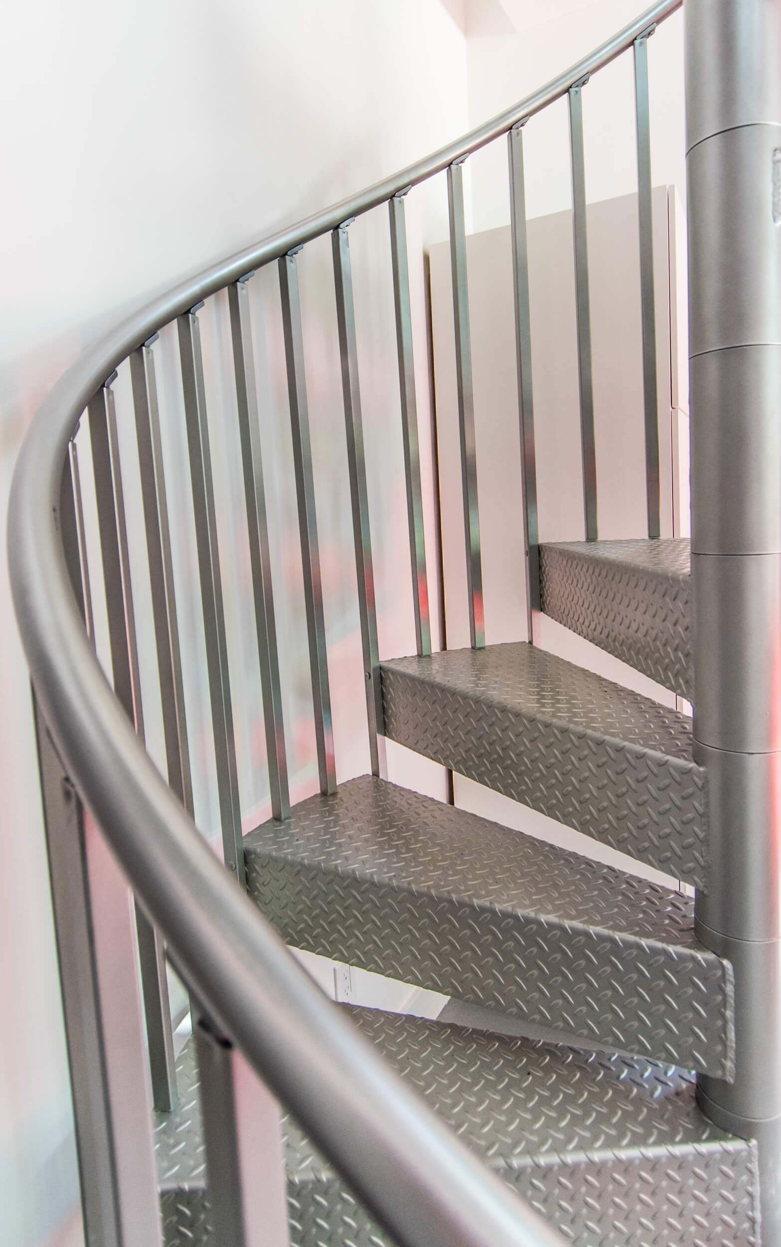 Garage Spiral Staircase