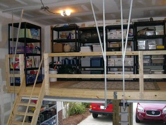 Garage Loft Storage